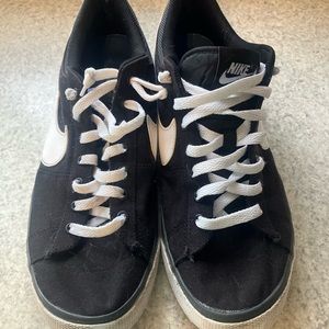 Classic black Nike sneakers